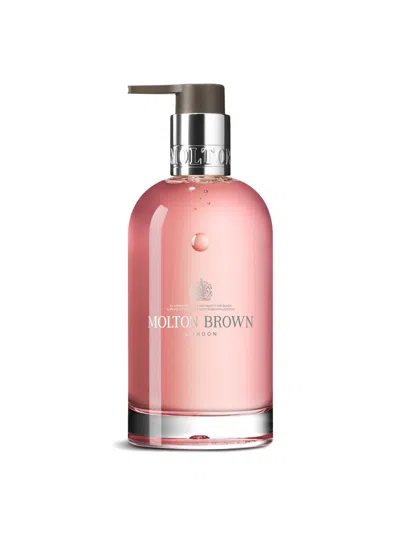 Molton Brown Delicious Rhubarb Rose Fine Liquid Hand Wash Glass Bottle