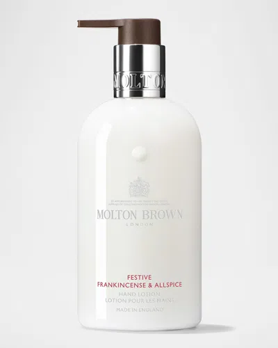 Molton Brown Festive Frankincense & Allspice Hand Lotion, 10 Oz. In White