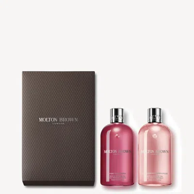 Molton Brown Fiery Pink Pepper & Delicious Rhubarb & Rose Bathing Gift Set