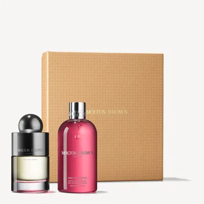Molton Brown Fiery Pink Pepper Eau De Toilette Gift Set In Transparent