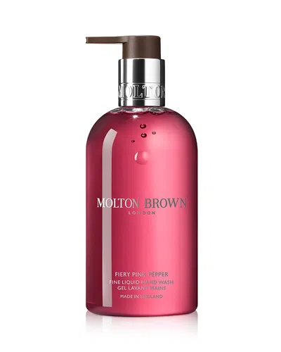 Molton Brown Fiery Pink Pepper Fine Liquid Hand Wash 10 Oz. In Transparent