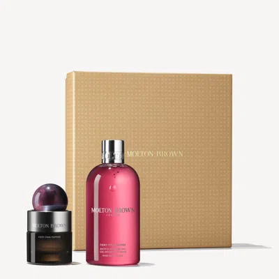 Molton Brown Fiery Pink Pepper Fragrance & Body Gift Set In Multi