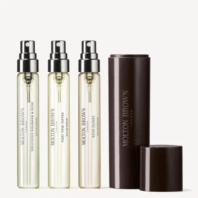 Molton Brown Floral & Woody Fragrance Eau De Parfum Discovery Set In Multi