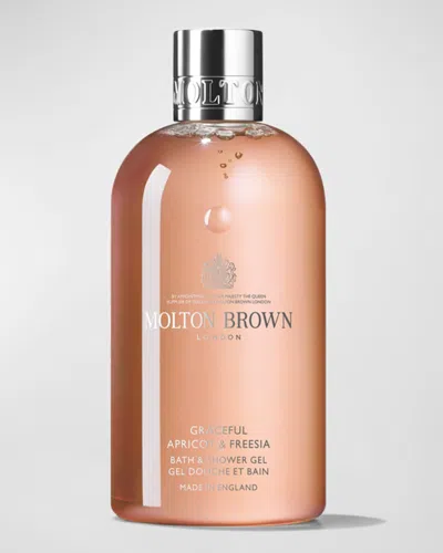 Molton Brown Graceful Apricot And Freesia Bath And Shower Gel, 10 Oz. In White