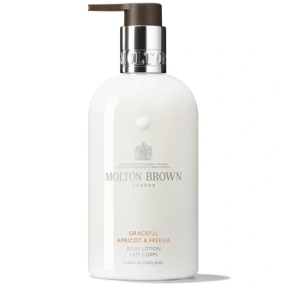Molton Brown Graceful Apricot And Freesia Body Lotion 300ml In White