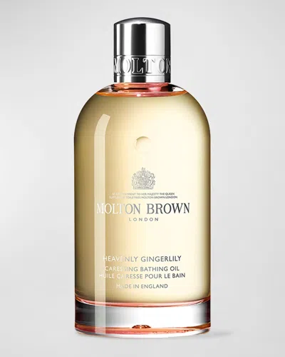Molton Brown Heavenly Gingerlily Caressing Bathing Oil, 6.6 Oz. In White