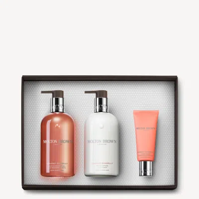 Molton Brown Heavenly Gingerlily Hand Care Gift Set In Transparent