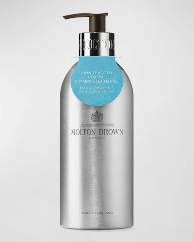 Molton Brown Infinite Bottle Coastal Cypress & Sea Fennel Bath & Shower Gel, 13.5 Oz. In White