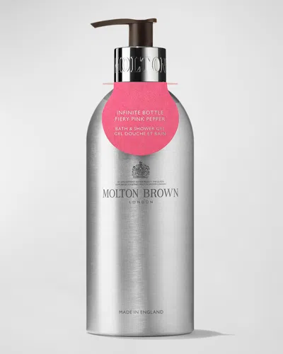 Molton Brown Infinite Bottle Fiery Pink Pepper Bath & Shower Gel, 13.5 Oz. In White