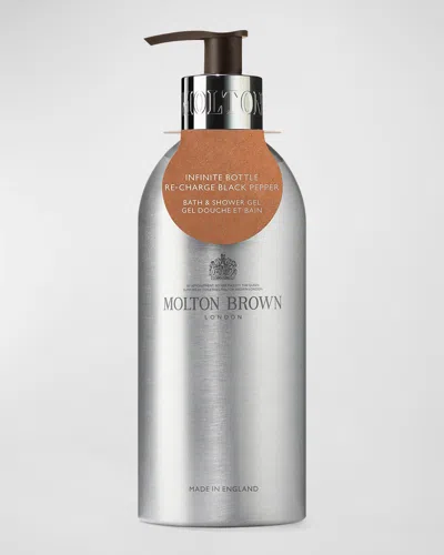 Molton Brown Infinite Bottle Re-charge Black Pepper Bath & Shower Gel, 13.5 Oz. In White
