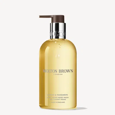 Molton Brown Lemon And Mandarin Hand Wash 10fl. Oz. In Brown
