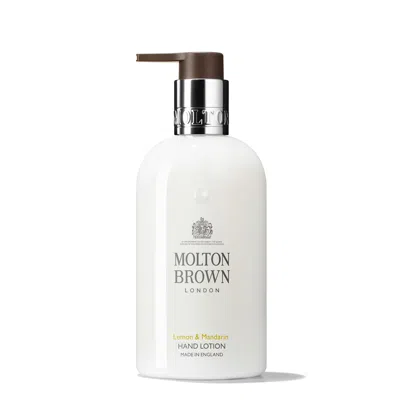 Molton Brown Lemon & Mandarin Soothing Hand Lotion 10fl. Oz. In White