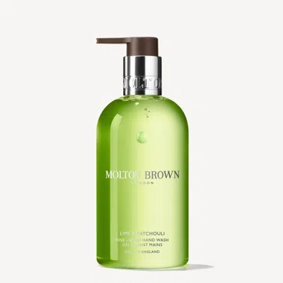 Molton Brown Lime & Patchouli Fine Liquid Hand Wash 10fl. Oz. In Transparent