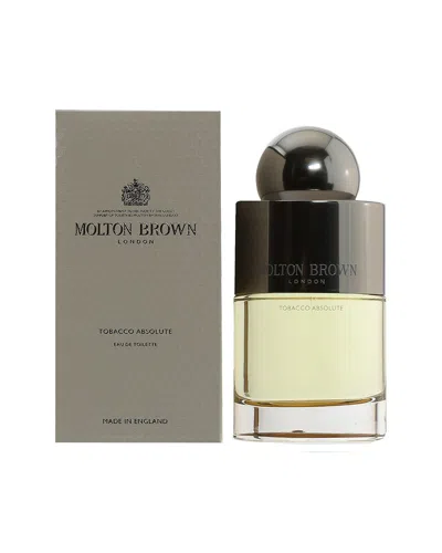 Molton Brown London 3.4oz Tobacco Absolute Edt Spray In Transparent