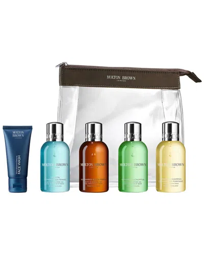 Molton Brown London Men's The Refreshed Adventurer Body & Hair Carry-on In Transparent