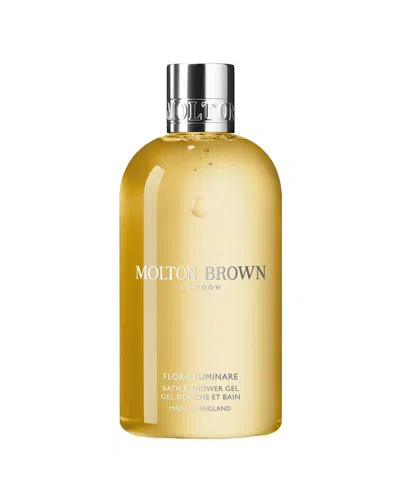 Molton Brown London Unisex 10oz Flora Luminare Bath & Shower Gel 300ml In Transparent