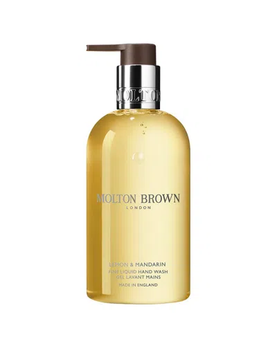 Molton Brown London Unisex 10oz Lemon & Mandarin Fine Liquid Hand Wash In Transparent