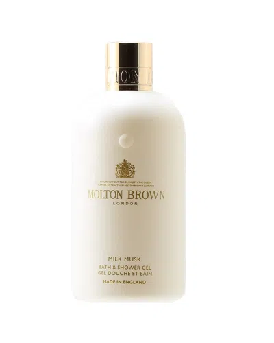 Molton Brown London Unisex 10oz Milk Musk Bath & Shower Gel In White