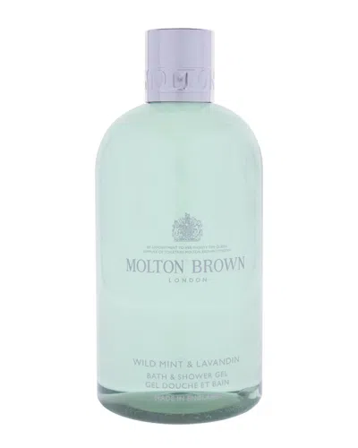Molton Brown London Unisex 10oz Wild Mint And Lavender Bath And Shower Gel In Transparent