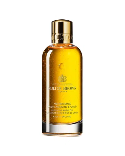 Molton Brown London Unisex 3.3oz Mesmerising Oudh Accord & Gold Precious Body  Oil