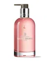 Molton Brown London Unisex 6.8oz Delicious Rhubarb & Rose Fine Liquid Hand Wash In Glass Bottle