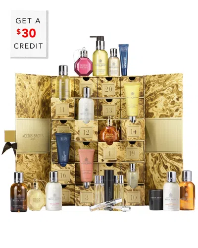 Molton Brown London Unisex Advent Calendar With $30 Credit In White