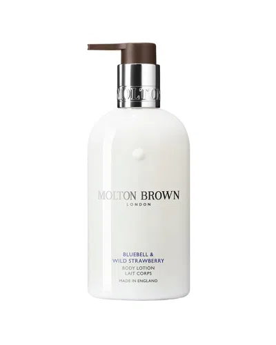 Molton Brown London Woman's 10oz Bluebell & Wild Strawberry Body Lotion In Transparent