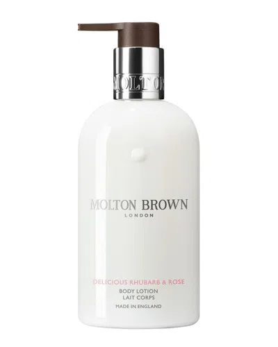 Molton Brown London Women's 10oz Delicious Rhubarb & Rose Body Lotion In White
