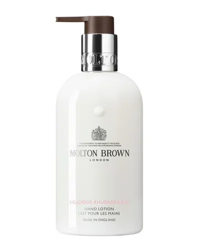 Molton Brown London Women's 10oz Delicious Rhubarb & Rose Hand Lotion In White