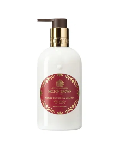 Molton Brown London Women's 10oz Merry Berries And Mimosa Body Lotion In Transparent