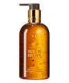 Molton Brown Mesmerising Oudh Accord &amp; Gold Fine Liquid Hand Wash 300 ml In Orange