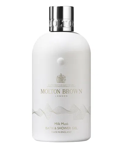Molton Brown Milk Musk Bath &amp; Shower Gel 300 ml In White