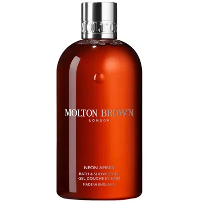 Molton Brown Neon Amber Bath & Shower Gel 300ml In Transparent
