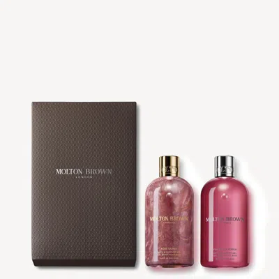 Molton Brown Opulent & Woody Body Care Gift Set In Transparent