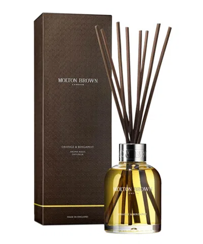 Molton Brown Orange &amp; Bergamot Aroma Reeds 150 ml In Yellow