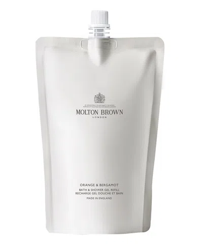 Molton Brown Orange &amp; Bergamot Bath &amp; Shower Gel Refill 400 ml In Yellow