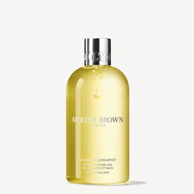 Molton Brown Orange & Bergamot Bath & Shower Gel 10fl. Oz. In Yellow