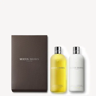 Molton Brown Purifying Hair Care Set With Indian Cress In Transparent