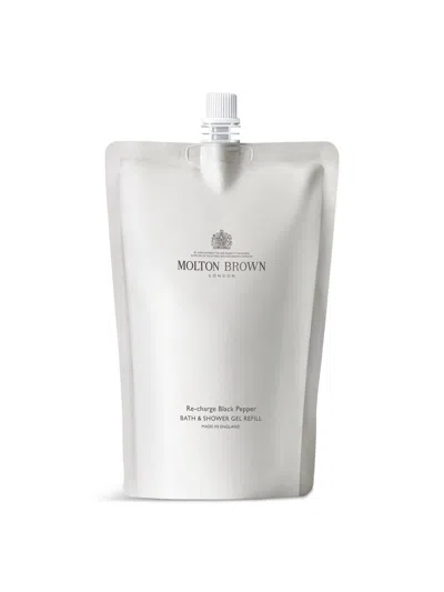 Molton Brown Re-charge Black Pepper Bath Shower Gel Refill, Size 400ml