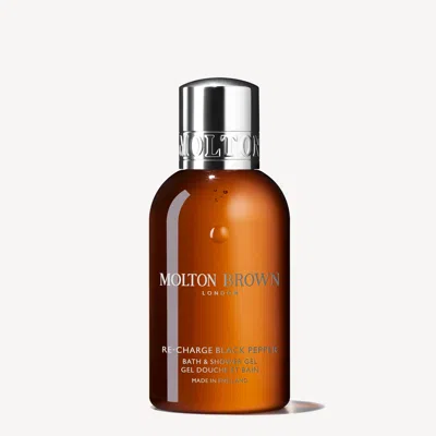 Molton Brown Re-charge Black Pepper Bath & Shower Gel 3.4fl. Oz. In Transparent