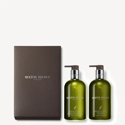 Molton Brown Reviving Rosemary Body Care Gift Set In Green