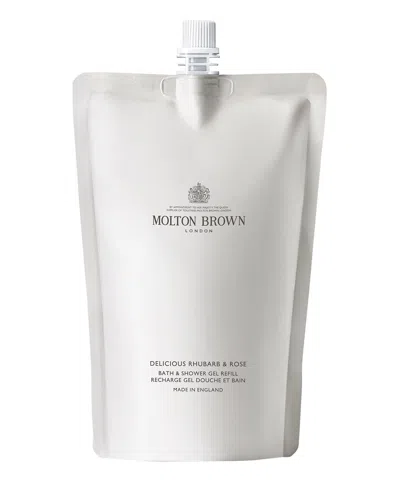 Molton Brown Rhubarb &amp; Rose Bath &amp; Shower Gel Refill 400 ml In Pink