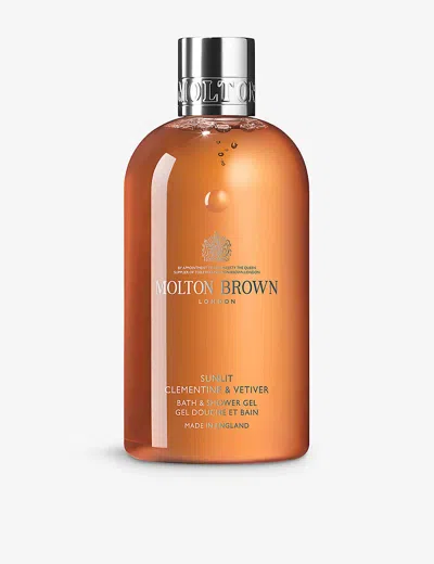 MOLTON BROWN SUNLIT CLEMENTINE & VETIVER BATH AND SHOWER GEL 300ML