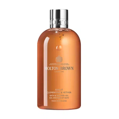 Molton Brown Sunlit Clementine And Vetiver Bath And Shower Gel In Default Title