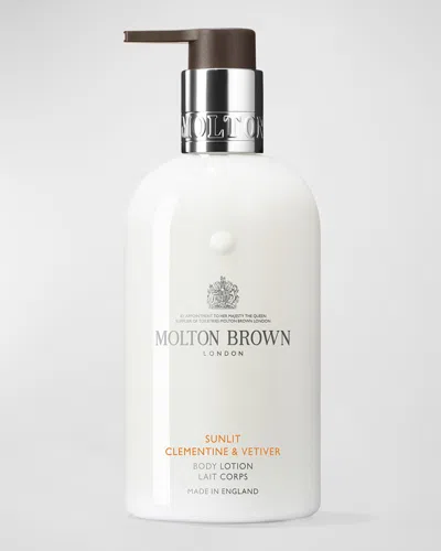 Molton Brown Sunlit Clementine And Vetiver Body Lotion, 10 Oz. In White