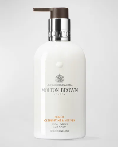MOLTON BROWN SUNLIT CLEMENTINE AND VETIVER BODY LOTION, 10 OZ.