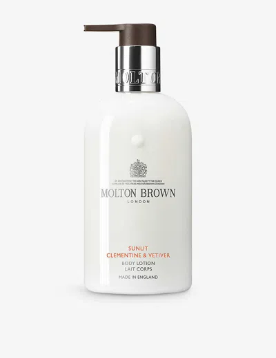 Molton Brown Sunlit Clementine And Vetiver Body Lotion In White