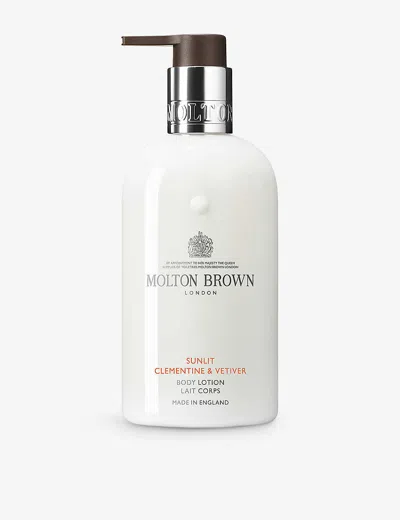 MOLTON BROWN SUNLIT CLEMENTINE AND VETIVER BODY LOTION 300ML