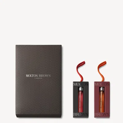 Molton Brown The Opulent & Floral Festive Fragrance Bauble Duo