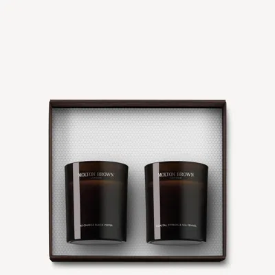 Woody & Fresh Signature Candle Gift Set In Multi from Molton Brown